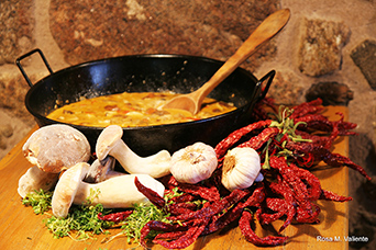 Gastronomía tradicional en la Sierra de Gata